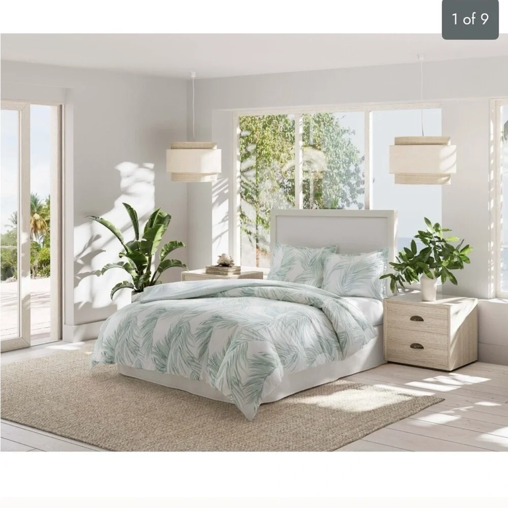 The Company Store Quilted King Quilt Set - Sage Green
